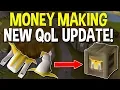 A New QoL Update Created A Huge Opportunity Money Making Oldschool Runescape OSRS