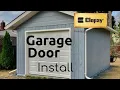 Single Garage Door Install Clopay