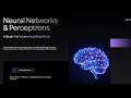 Neural Networks Perceptrons Explained Simply From Zero to Multiclass Classification