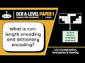 Run-Length Dictionary Encoding 3 1b OCR A-Level Computer Science