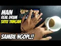 DJ UDARA MANA KINI YANG KAU HIRUP TIK TOK VIRAL - REAL DRUM SATU TANGAN COVER (DERE - KOTA)