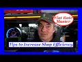 Tips to Increase Shop Efficiency