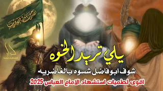 اقوى لطمية اهوازية حماسية استشهاد الأمام العباس 2025 انه ابوفاضل يلي تريد الخوه سيد محمد الفاضلي 