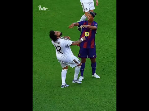 Ronaldinho El Classico Now vs Then π§πΎββοΈ
