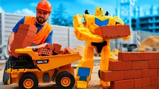 Bumblebee Kaçıyor! Optimus'u Koruyacak Dev Tuğla Duvar Yapılıyor