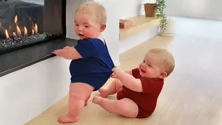 A MUST: The Funniest Twin Baby Moments Ever - CUTE WEE