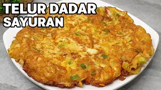 Telur Dadar Sayuran Mudah dan Enak