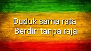 Download Duduk sama rata berdiri tanpa raja reggae ska MP3