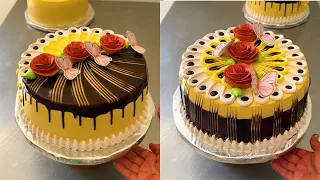 el tutorial perfecto para decorar tortas rosas con mariposas