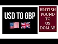 BRITISH POUND TO US DOLLAR EXCHANGE RATES TODAY 27 MAY 2025 gbp to usd Trend