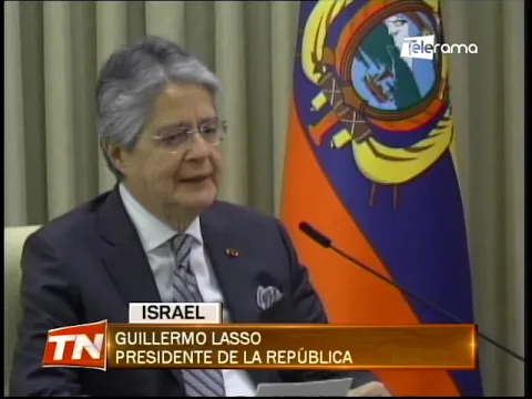 Lasso se reúne con presidente Israelí para fortalecer la relación bilateral
