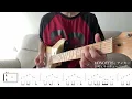 【TAB】MONOEYES「アンカー」ギタータブ #弾いてみた #モノアイズ