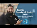 Modules Controllers Services NestJS Masterclass Class 04
