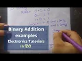 Binary Addition in digital electronics in Hindi Binary Arithmetic
