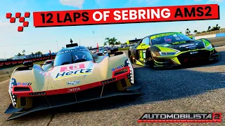 Automobilista 2 AMS2 How fast is the AI on MAX Will I finish LAST 12 Laps of SEBRING
