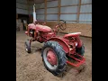 Farmall Super A Tractor Hitch Repairs and New Rear Light