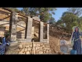 Download Lagu Grandma's Art in the Mountains | Making Cement Cylinders to Beautify the House Front