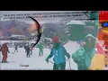 ski sun gif