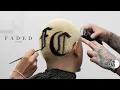HOW TO DO A PERFECT TAPER FADE AND BLEACH FIRST BARBER COLLAB TUTORIAL