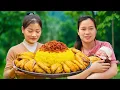 Download Lagu Maya Cooking Chicken Sticky Rice for Ly Thi Ca, Taking Care of Mother \u0026 Baby | LTC - Free Bushcraft