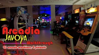 arcadia savoya walkthrugh 4k complete tour 2022 4k asmr arcadia savoya bej r s arcade tour