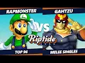 Download Lagu Riptide 2025 - Rapmonster (Luigi) Vs. Gahtzu (Captain Falcon) Smash Melee - SSBM