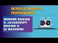 3 Understanding about the Rendering Engine and JavaScript Engine and UI Backend - Website Speed
