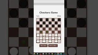 Checkers Game Project Using HTML CSS JavaScript Code With Areeb