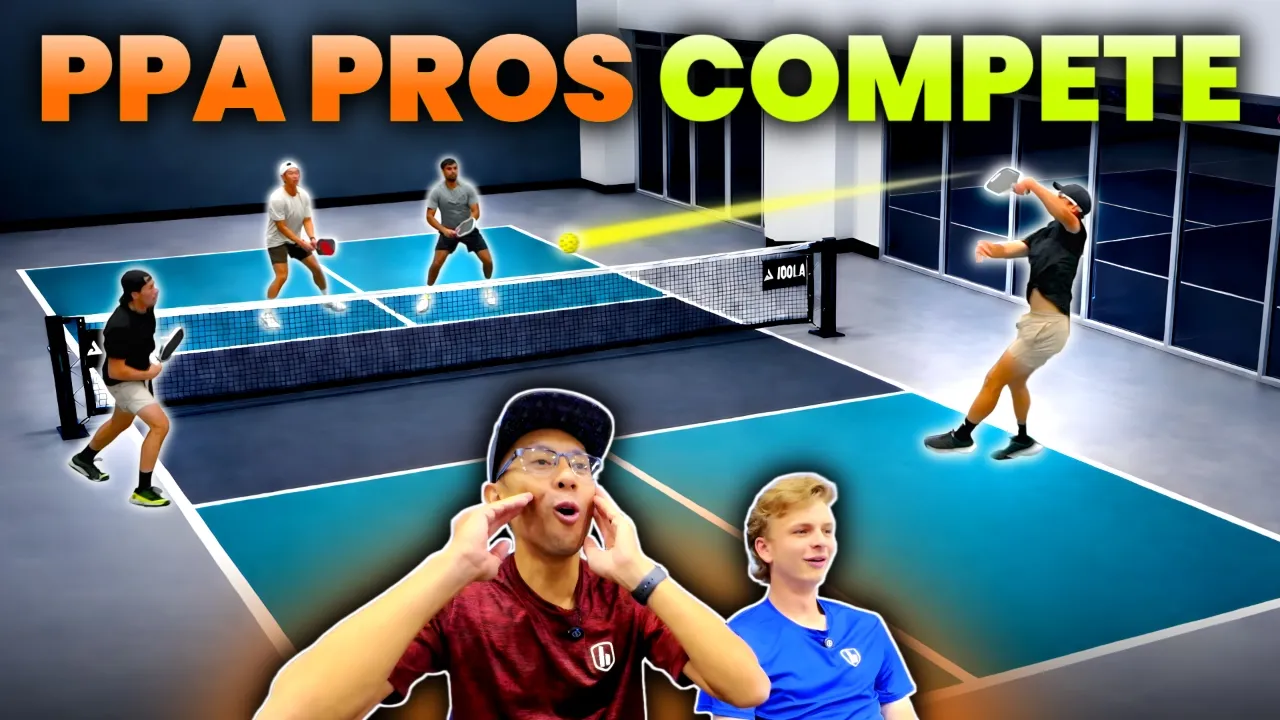 One of the Highest Level Pickleball Games We've Ever Filmed