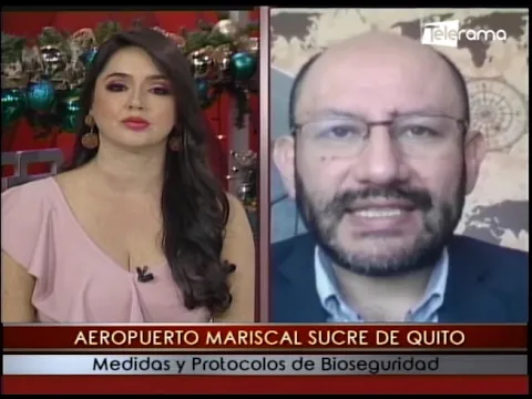 Aeropuerto Mariscal Sucre de Quito Medidas y protocolos de bioseguridad