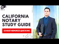 California Notary Exam Study Guide 2026 - Practice Test Review 25 Must Memorize Questions