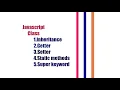 javascript class inheritance and getters setters
