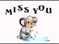 Animation gif miss you