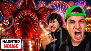 رفتیم خونه جنی یه مرد غریبه برای هالووین 😂