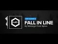 Message From Sylvia - Fall In Line [HD]