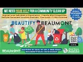 Come Beautify Beaumont with Us City of Beaumont Texas