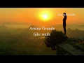 Download Lagu Ariana Grande - fake smile (Lyrics)