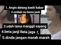 Download Lagu BULAN SUTENA - ANGIN DATANG KASIH KABAR - OMBAK SU BAWA JAUH , TIKTOK COVER BULAN SUTENA