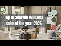 Top 10 Sherwin Williams Color of the Year 2026 The Trending Paint Colors Everyone Is Talking About