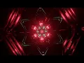 Abstract Background Video 4k Red Teal Metallic Wireframe VJ LOOP NEON Sci Fi Calm Wallpaper
