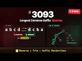 LeetCode 3093 - Longest Common Suffix Queries May 28 POTD Trie Reverse String Hard Java