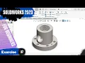 CUT THREADS LIKE A PRO in SolidWorks 2023 for Beginners