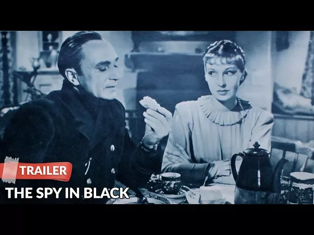 The Spy in Black 1939 Trailer | Conrad Veidt | Valerie Hobson