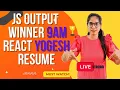 Live React Coding Round JS DOM Questions Frontend System Interview 2025