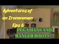 Adventures of an Ironwoman Eps 6 PEGASIAN CRYSTAL RANGER BOOTS D