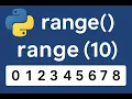 Range Function Python Tutorial for Beginners