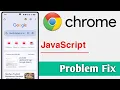 Chrome JavaScript Problem Solve
