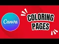 How to Make Coloring Pages in Canva Easy DIY Printable Tutorial