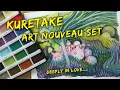 Download Lagu ✨KURETAKE Art Nouveau Set✨ Swatching and painting a piece of art. A review of these beautiful paints