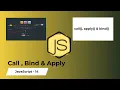 Master JavaScript call bind and apply Explained Simply